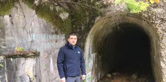 Miruță a fost în galeria minei închise de grafit de la Baia de Fier!