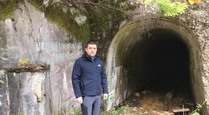 Miruță a fost în galeria minei închise de grafit de la Baia de Fier!