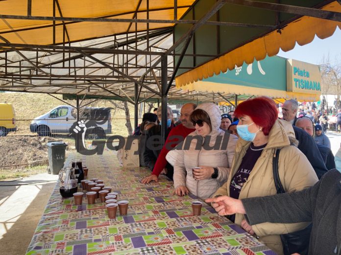 Sărbătoare de Blagoveștenie la Tismana, cu păstrăv autohton