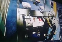 VIDEO: Individul care a tâlhărit cu un cuțit casiera casei de pariuri din Târgu-Jiu, polițist din Aninoasa! Și-a amanetat mașină chiar joi