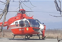 Accident la Albeni, un bicilist lovit de TIR