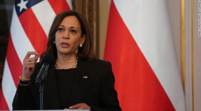Vicepreședintele SUA, Kamala Harris, ajunge în România