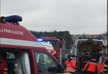 FOTO accident Mușetești| Mașini făcute praf, trei răniți