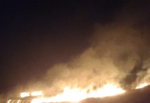 Încă un incendiu, la Pișteștii din Deal, în apropierea caselor