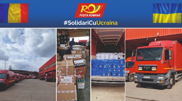 Poșta Română: 50 de tone de ajutoare umanitare au plecat spre Ucraina