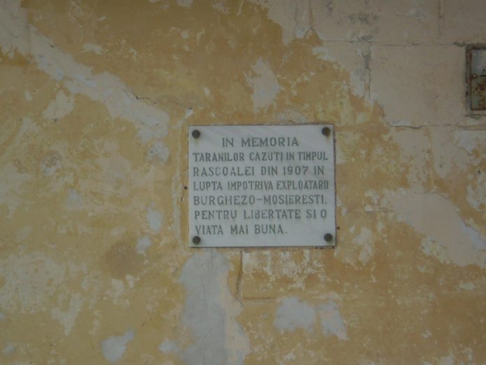 Răscoala de la 1907, pe Valea Amaradiei