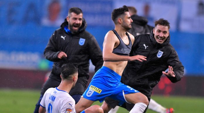 Dulce Déjà vu! Craiova i-a dat lovitura de grație CFR-ului în ultimul minut