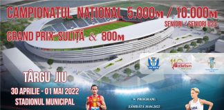 Stadionul de la Târgu-Jiu, ,,inaugurat” și la atletism!