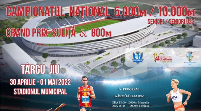 Stadionul de la Târgu-Jiu, ,,inaugurat” și la atletism!