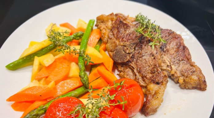 VIDEO: Rețeta săptămânii – Bucătăria lui Fabi: Friptură de miel cu legume sotate