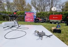 Salvați cu ajutorul dronelor. Centru național de analiză a datelor, la Târgu-Jiu