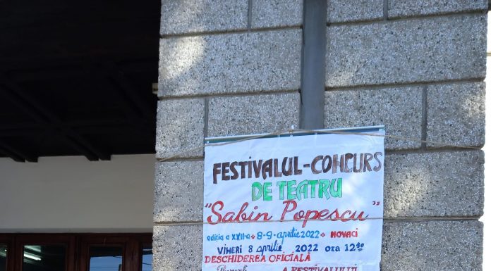 Festival-concurs de teatru, la Novaci
