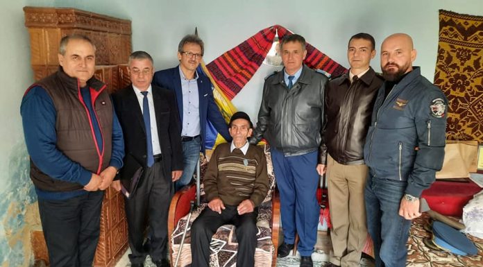 Cel mai vârstnic localnic din comuna Polovragi a fost sărbătorit!