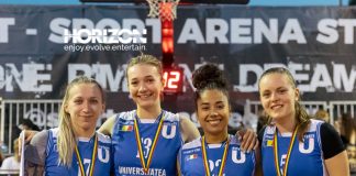 Baschetbalistă din Gorj, campioană universitară la 3X3