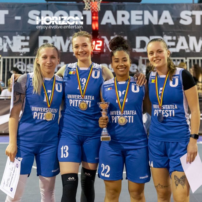 Baschetbalistă din Gorj, campioană universitară la 3X3