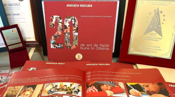 Asociația ,,Vasiliada’’ a Mitropoliei Olteniei a lansat Albumul „Asistență Socială în spiritul Filantropiei. 20 de ani de fapte bune în Oltenia”