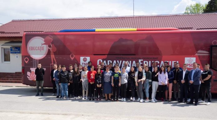 Caravana Educației, proiectul TSD, a ajuns în Gorj!