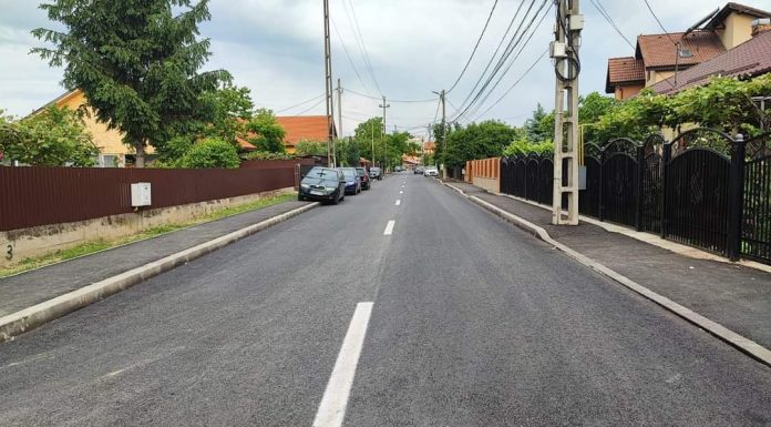 Strada Gilortului din Târgu Jiu e gata