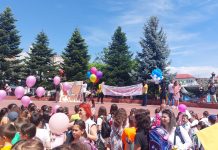 „Marșul copilăriei”, cu elevii de la Școala Gimnazială „Constantin Săvoiu”