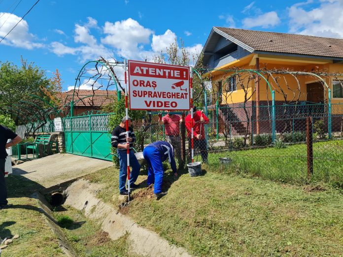 Orașul Tismana, supravegheat video
