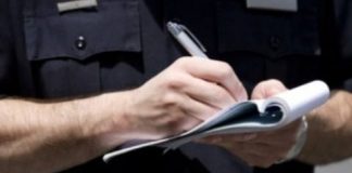 Amendat cu 1.000 de lei în fața restaurantului