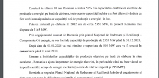 Cartel Alfa Gorj cere renegocierea PNRR. CEO va ajunge la fier vechi!