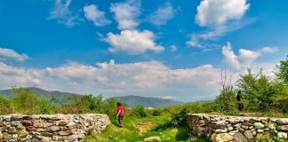 Castrul roman de la Bumbești-Jiu, loc de pășunat