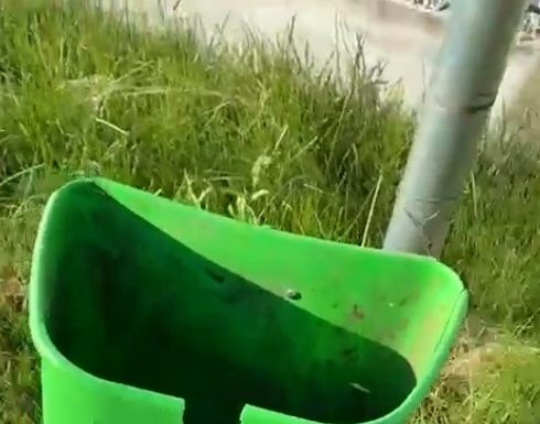 Parc vandalizat săptămânal. Edilitara: Astfel de incidente trebuie să dispară