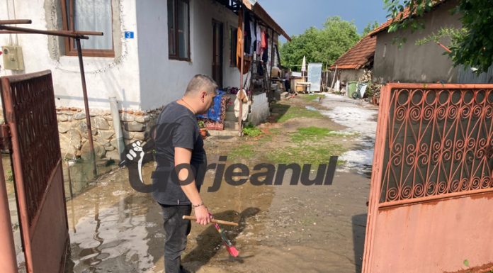VIDEO: Grindină la Turcinești! Prăpăd în grădini!