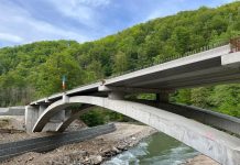 Cum arată noul pod de la Lainici