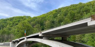 Cum arată noul pod de la Lainici