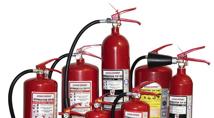 Noi achiziții de stingătoare la CE Oltenia