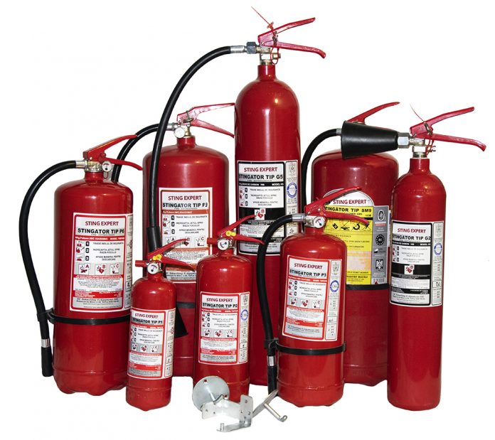 Noi achiziții de stingătoare la CE Oltenia