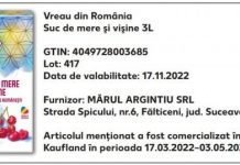 Suc retras de la vânzare