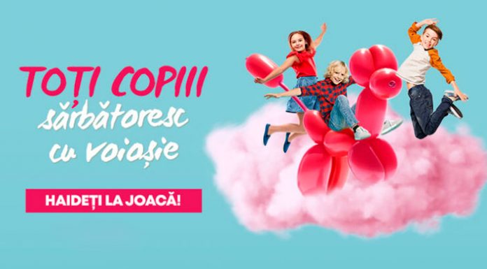 1 Iunie: Copiii sunt așteptați, la joacă și distracție, în mall-ul din Târgu Jiu!