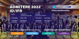 Admitere ID/IFR 2022 – Fii student al Universității Politehnica Timișoara la distanță
