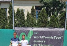 Doi juniori ai Academiei Mergea, în finala ITF J5 ELITE JUNIOR CUP