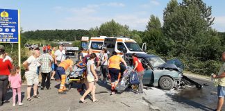 Accident grav la Runcu! Multiple victime, elicopterul SMURD – solicitat