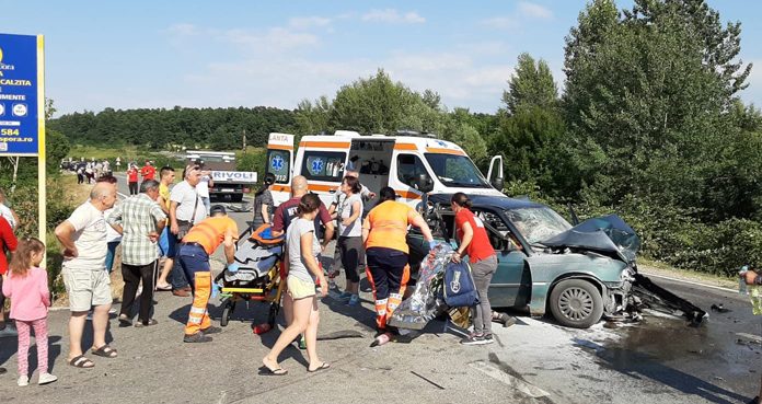 Accident grav la Runcu! Multiple victime, elicopterul SMURD – solicitat