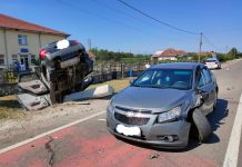 Accident cu două victime la Cornești