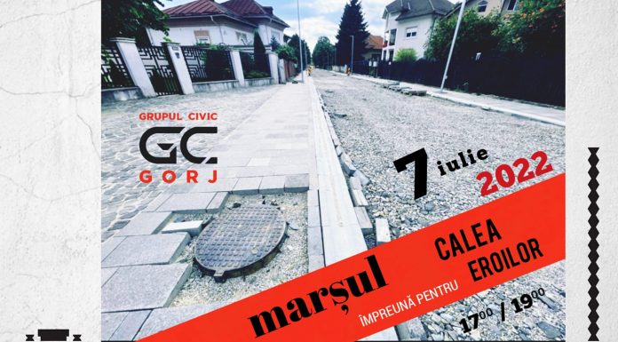 Joi, 7 iulie 2022, la Târgu-Jiu se va desfășura Marșul „Împreună pentru Calea Eroilor”