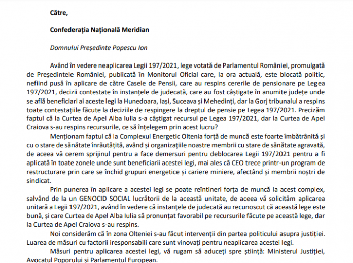 Neaplicarea Legii197/2021: Sesizarea Justiției, Avocatul Poporului și Parlamentului European
