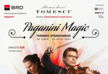 „Paganini Magic”. Violonistul Alexandru Tomescu, un nou concert în Parcul Coloanei Infinitului