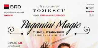 „Paganini Magic”. Violonistul Alexandru Tomescu, un nou concert în Parcul Coloanei Infinitului