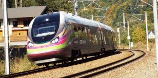 Tren electric pe ruta Cluj Napoca – Alba Iulia – Simeria – Târgu-Jiu