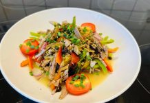 Rețeta săptămânii – Bucătăria lui Fabi: Salată din carne de vită cu ulei de dovleac!