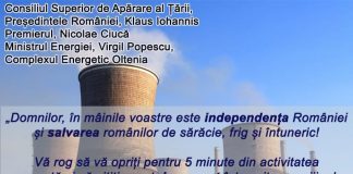 Senatorul Iordache, Memoriu către șefii țării