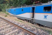 Marfar deraiat la Gura Motrului!