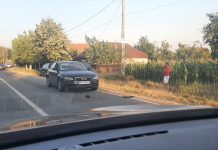 Accident cu victimă la Scoarța! Audi pe contrasens, pieton acroșat