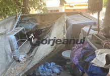 S-a prăbușit cu balconul de la etajul 2! În stare gravă la spital!